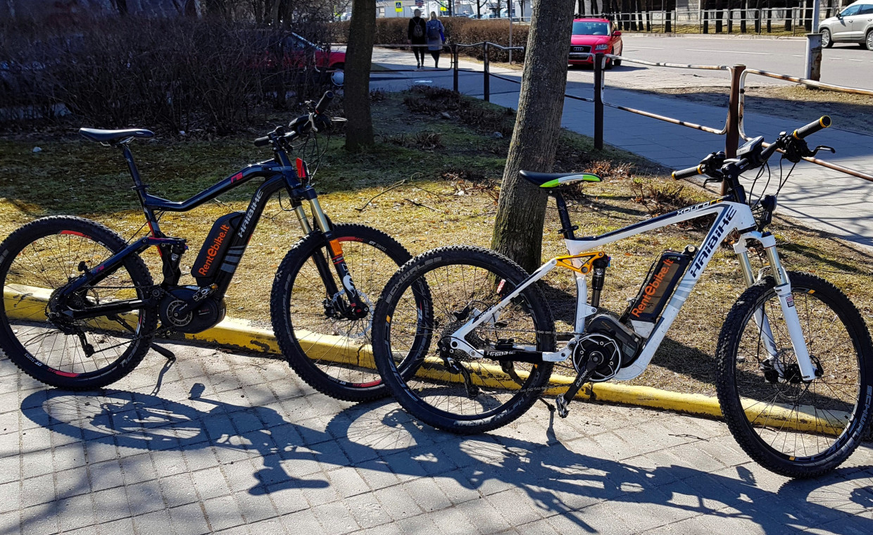 Paspirtukų ir dviračių nuoma, elektrinis dviratis Haibike Xduro RS FS nuoma, Vilnius