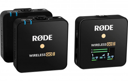 Rode Wireless GO II mikrofonų sistema