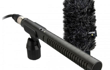 RODE NTG-2 shotgun condenser mic