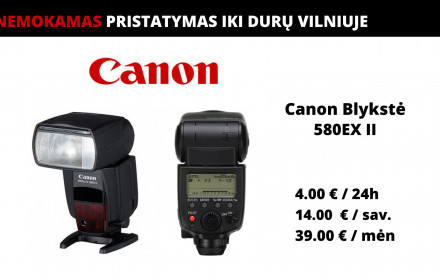 Blykstė Canon Speedlite 580EX II