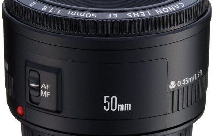 objektyvas Canon lens EF 50mm 1.8