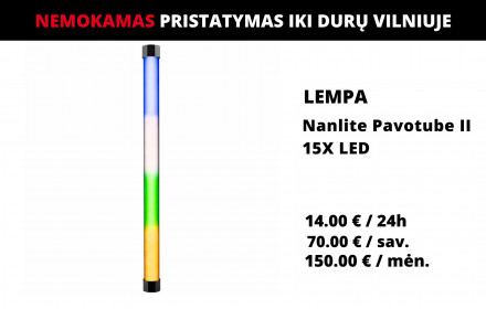 Lempa Pavotube II 15X LED