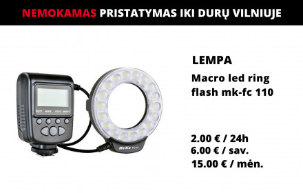 Žiedinė LED lempa led ring mk-fc 110