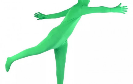 Žalias kostiumas / Green screen suit