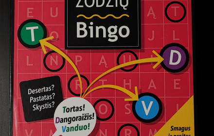 Stalo žaidimas Žodžių Bingo