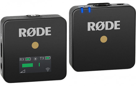 RODE wireless GO (Pirmos kartos)