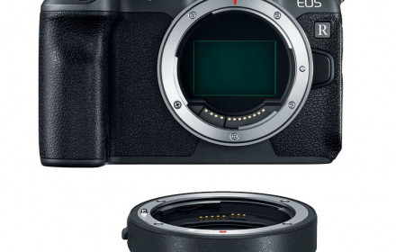 Canon EOS R ir RF-EF adapteris