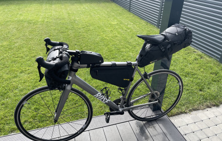 Bikepacking dviračio krepšys (rinkinys)
