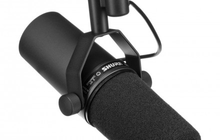 Shure SM7B podcast mikrofonas