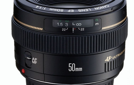 Canon EF 50mm f/1.4 USM objektyvas