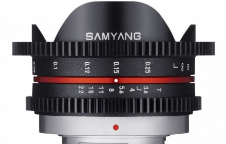Samyang 7.5mm f/3.8 Fish-eye Cine Lens